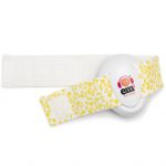 Ems for Kids Baby Earmuffs - White with Lemon Floral Headband