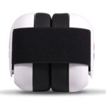 Ems for Kids Baby Earmuffs - White with Black Headband