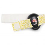 Ems for Kids Baby Earmuffs - Black with Lemon Floral Headband
